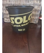 Solo Star Wars Story Authentic Vintage Movie Popcorn Bucket Used 7&quot; Tall... - $25.57 CAD