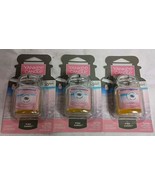 Lot of 3 Yankee Candle Car Jar Pink Sands Air Fresheners - $14.95