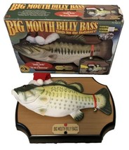Vintage Big Mouth Billy Bass Christmas Edition 1999 Boxed Working Singing Fish - £53.14 GBP