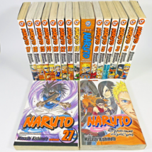 Naruto Manga Lot Vol 1-17 + Bonus English VIZ Shonen Jump Masahi Kishimo... - £47.75 GBP
