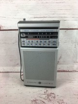 Vintage General Electric FM/AM Tv Sound Weather Radio 7-2934A For Parts Or Repai - £7.77 GBP