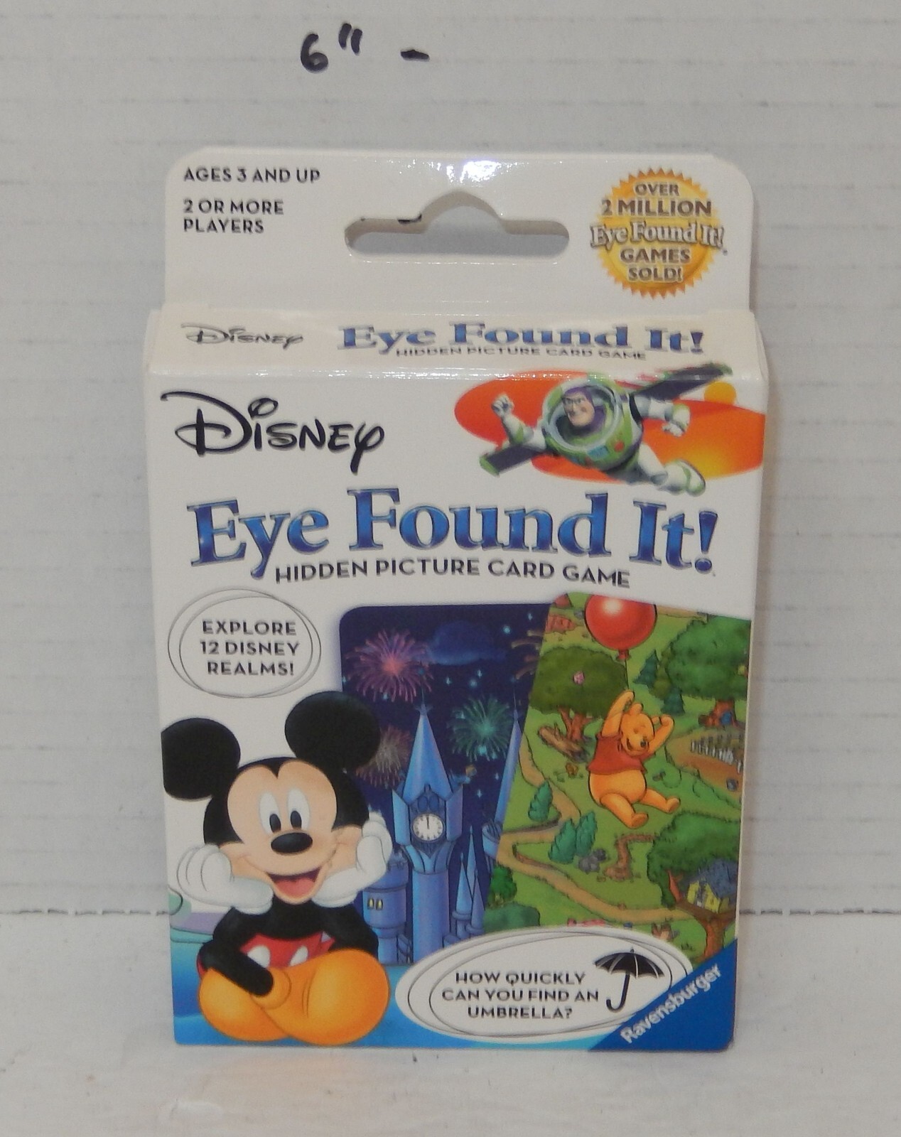 Ravensburger 2018 Disney Eye Found It Hidden Picture Card Game - $9.85