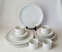 Arzberg Germany ATHENA WHITE Porcelain China ~ 20 Pieces/Service for 4 - £116.52 GBP