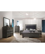 Carine II Nightstand, Gray Finish - $4,272.65 MXN