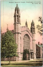 Graham Memorial Chapel Washington University St Louis Missouri Postcard - £4.05 GBP