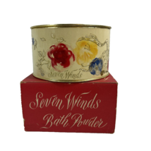 old DuBarry Seven Winds Bath Powder Container with duster box full with ... - $15.73