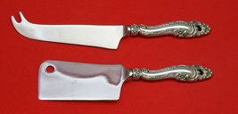 Decor by Gorham Sterling Silver Cheese Server Serving Set 2pc HHWS Custom Made - £97.39 GBP