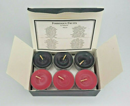 PartyLite 12 Forbidden Fruit Tealight Candles Sampler New Box P6F/P95518 - £14.93 GBP