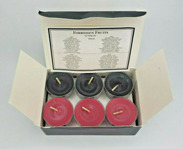 PartyLite 12 Forbidden Fruit Tealight Candles Sampler New Box P6F/P95518 - $18.99