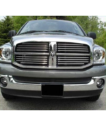 FITS 2003-2009 DODGE RAM CHROME GRILLE GRILL KIT 2004 2005 2006 2007 2008 03 04  - £23.98 GBP