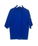 Zero Restriction Pullover Windshirt Men&#39;s Medium Shirt Tour Series Blue ... - $571.09 MXN
