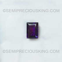 Natural Amethyst African Baguette Step Cut 11.3x8mm Royal Purple Color FL Clarit - £94.84 GBP