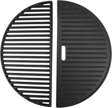 Half Moon Cooking Grate and Griddle for Kamado Joe Classic Large Big Green Egg - £65.73 GBP