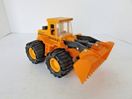 Soma 1998 Mighty Wheels Diecast Plastic Yellow Front Loader L17 - £2.88 GBP