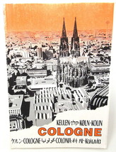 Cologne Koln Germany Pocket Travel Guide Book 2 Fold Out Maps Tourist US... - £19.45 GBP