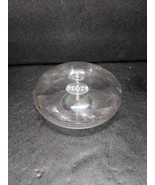 Firelight Glass Omni  5&quot; Oil Lamp Candle with Glass Wick Round Tabletop - $282.25 MXN