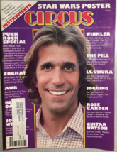 CIRCUS music magazine September 15, 1977 Henry Winkler COMPLETE - £15.48 GBP