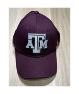 Zephyr Z-Fit Sz M/L Texas A&amp;M Aggies TAMU Cap Hat Maroon Gig ‘Em EUC - $11.88