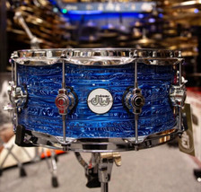 DW 14&quot; x 6.5&quot; Design Series Snare Drum - Royal Strata - £291.53 GBP