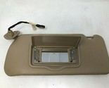 2003-2007 Cadillac CTS Driver Sun Visor Sunvisor Brown Illuminated OEM J... - $53.99