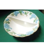 Great POPPY TRAIL by Metlox China &quot;Sculptured Grape&quot; Divided Veggie Dish - £10.71 GBP