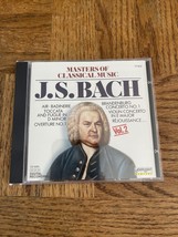 Masters Of Classical JS Bach CD - £8.01 GBP