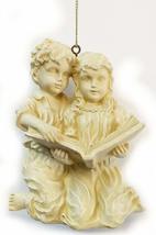 Home For ALL The Holidays Garden Children Ornament 4 inches (Girl ON Bench) - $17.50