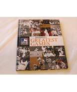 MLB Insiders Club Baseball&#39;s Greatest Games 2008 hardcover book *^ - £12.13 GBP