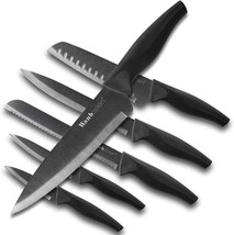 Sharp Kitchen Knife Set Professionally Made By Wanbasion, Dishwasher Safe - £24.65 GBP