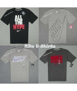 NIKE NEW MEN&#39;S T- SHIRT ACTIVE WEAR BLACK GRAY CHARCOAL REG.FIT SIZE M L... - $20.44 CAD