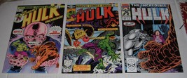 Incredible Hulk  # 188, 260, 374....Fine-VF grade--B...1975-1990 comic books - £8.18 GBP