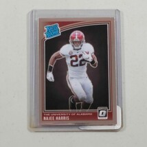 Najee Harris Rookie RC #210 2021 Chronicles Donruss Optic Rated Alabama/Steelers - £3.27 GBP