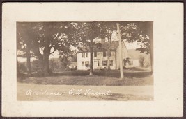 E.L. Vincent Residence Pre-1920 RPPC Real Photo Postcard - £12.44 GBP