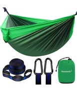 Double Hammock, Camping Hammock with 2 Tree Straps(16+2 Loops), Two Pers... - $735.05 MXN