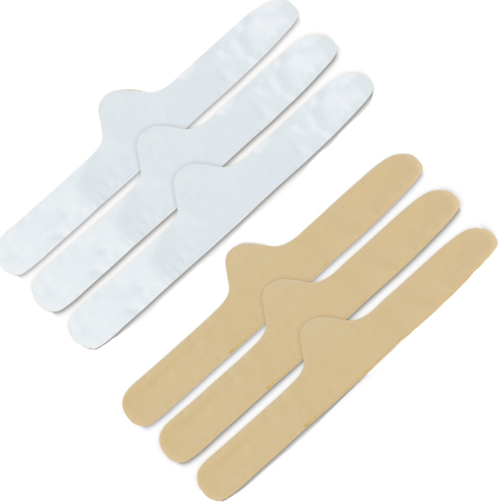 More of Me to Love Bra Liner (6-Pack) 100% Premium Cotton, White and Beige, Smal
