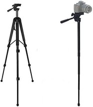 Professional Heavy Duty Convertible Tripod/Monopod For Dslr Cameras And - $34.96