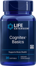 MAKE OFFER! 2 Pack Life Extension Cognitex Basics 30 softgels  memory brain image 1