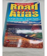 American Map 2005 United States Road Atlas Large Scale - Large Type - $24.74