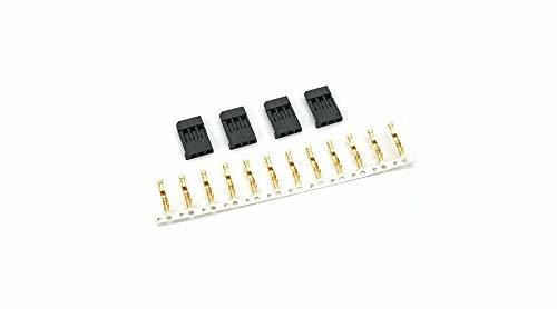 Custom Electronics Futaba J Un-Assembled Male Connector Set (4) CEL 1171 - $15.99