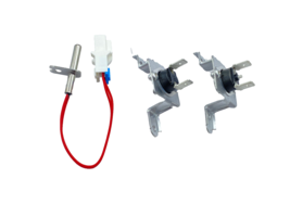 New Genuine LG Dryer High Limit Thermostat &amp; Thermistor Kit AGM30045804 - £31.81 GBP