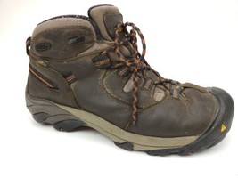 KEEN Targhee Mid Men&#39;s Hiking Boots Brown Size 9.5 D - £39.52 GBP