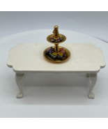 Vintage Miniature Dollhouse Desert Table Petit Fours Cake on White Table... - $7.59