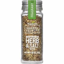 McCormick Gourmet Global Selects Mediterranean Herb &amp; Salt Blend, 1.62 oz - £6.22 GBP