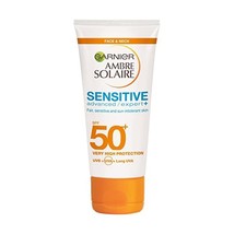 Garnier Ambre Solaire SPF50+ Sensitive Advanced Protection Lotion for Face and N - £13.91 GBP