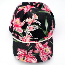 Antimony Merc Fishing Antimony Utah Roped Snapback Ballcap Floral San Su... - $12.82