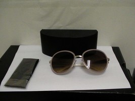 Women&#39;s Prada new sunglasses SPR 51N  57/20 pink frame brown lenses Italy - £120.51 GBP