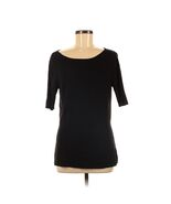 ANN TAYLOR LOFT OUTLET Black Women&#39;s Short Sleeve Sweater - €8,25 EUR