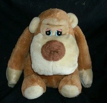 10&quot; Vintage Animal Fair Brown Sitting Monkey 2131 Stuffed Animal Plush Toy Henry - £21.51 GBP