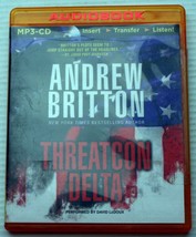 Andrew Britton Brilliance Audio THREATCON DELTA MP3 CD - £10.79 GBP