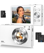 Digital Camera,Autofocus 4K Vlogging Camera For Photography With 32Gb, W... - $116.55 CAD